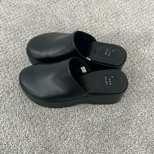 A New Day Carrie Mule Platform Clog Shoes NWOT target brand